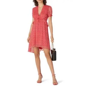 The Kooples size small short sleeve red dress. Very flirty and feminine.